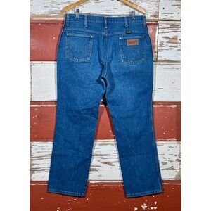 80s USA Vintage Wrangler Jeans Regular Fit Blue Denim‎ Classic
